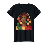 Happy Kwanzaa African for women Seven Principles of Kwanzaa T-Shirt