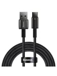Baseus Tungsten Gold Cable USB to USB-C 100W 1m (black)