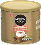 Nescafé Gold Unsweetened Cappuccino Tin, 1 kg Coffee