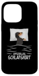 Coque pour iPhone 14 Pro Max Official Sleeping Dackel Dachshund Dog Dachshund Teckel