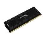 Kingston Hyperx Predator 8gb Fury Black Heatsink (1 X 8gb) Ddr4 3000mhz Dimm Sys