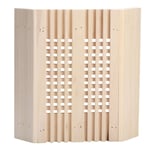 Ej.life - Abat-jour de sauna, abat-jour carré en bois, accessoire de sauna, lampe de sauna, housse de lampe de sauna, kit d'éclairage pour sauna,