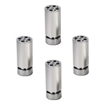 Furniture Legs, Bed Legs, Replacement Legs for Adjustable Coffee Table, TV Stand Support Legs for Bathroom Cupboard, Anti-Slip (with Screws)