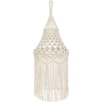 Boho-lampskärm, hängande pendellampa, modern kontors- och sovrumslampa