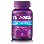 Wellwoman Vegan Berry Gummies by Vitabiotics - Delicious Pack of 60 Count (