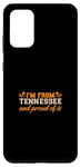 Coque pour Galaxy S20+ I'm From Tennessee And Proud Of It – Orange TN Tennessee