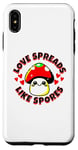 iPhone XS Max Love Spreads Like Spores Cute Funny Kawaii Mushroom Case