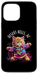 iPhone 13 Pro Max Desert Hills Arizona Dancing Cat Colorful Cute Kitty Design Case