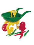 Androni Wheelbarrow with garden tools