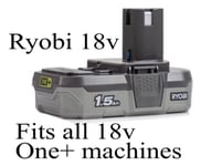 Ryobi RB18L15 18v 1.5Ah Li-ion Battery