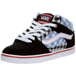 Vans Saylen Mid, Baskets mode femme - Noir/bleu, 38 EU