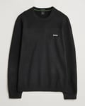 BOSS GREEN Momentum Knitted Crew Neck Black