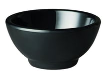 APS GF145 Bol rond en mélamine Noir 6,5 cm