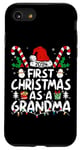 iPhone SE (2020) / 7 / 8 First Christmas As Grandma 2024 Family Matching New Grandma Case