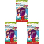 Tesa Tampon de Colle - Colle Adhésive pour Coller des Photos, des Notes, du Papier et Carton - jusqu'à 1100 Points de Colle - Emballage Eco-Compatible (Lot de 3)