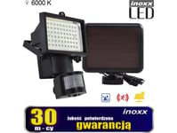 Nvox Solar Lampe Led Spotlight 60 Smd Dioder Med Bevegelses- Og Skumringssensor