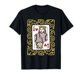 King Of Hearts Doodle - Vintage Graphic Card Game Lover T-Shirt