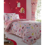 Mouse Duvet Set Cover & Pillow Cases Single Bed Lets Play Polycotton Quilt