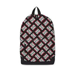 Rocksax Unisex Run Dmc - All Over Print Backpack, Black, 43cm X 30cm X 15cm UK