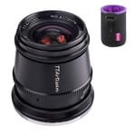 TTartisan 17mm F1.4 APS-C Format Wide-angle Lens, compatible with Fuji X-mount Cameras X-A2 X-A2 X-A3 X-A5 X-A7 X-H1 XT1 X-T2 X-T3 X-T20 X-T30 X-T100 X-T200 X-PRO1 X-PRO3 X-E1 X-E2 X-E2S X-E3 XS10