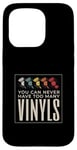 Coque pour iPhone 15 Pro Amateur de musique amateur de disques vinyles