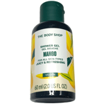 Body Shop Shower Gel 60 ml Mango Travel Size Wash Skin Juicy Refreshing Vegan