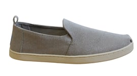 Toms Deconstructed Grey Espadrilles - Womens Textile - Size UK 3