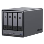 Ugreen Nasync Dxp4800 Plus 4-Bay Nas 0/4 Sata, 0/2 M.2 Ssd, 1X 10Gbe + 1X 2,5Gbe, 8Gb Ram