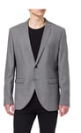 Jack & Jones Premium Super Slim Notch Lapel Grey Suit Blazer. Size 38R UK