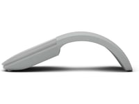 Microsoft Surface Arc Mouse - Mus - Optisk - 2 Knapper - Trådløs - Bluetooth 4.1 - Lysegrå - For Surface Laptop