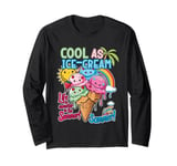 COOL AS ICE-CREAM life is sweeter in the summer cute design Long Sleeve T-Shirt