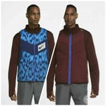 MENS NIKE AEROLAYER WILD RUN REVERSIBLE RUNNING GILET VEST SIZE S (CU6058 624)