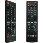 Nouveau Remplacée Telecommande LG AKB75095308 pour Telecommande LG Smart TV - Aucune Configuration REQUISE Telecommande Universelle LG AKB75375608 AKB75675311 AKB69680403 AKB73975728