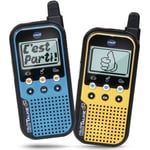 Talkie Walkie VTECH Kidi Talkie - Bleu & Jaune - 6 en 1 pour des heures de je...