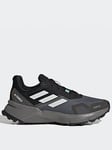 adidas Terrex Women's Trail Soulstride RAIN.RDY Shoes - Black/White, Black, Size 7, Women