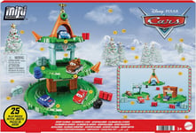 Mattel Disney and Pixar Cars Minis Advent Calendar with 4 Mini Cars & 21 Pieces