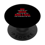 SEX DRUGS ROCK N ROLL FUNNNY PopSockets Adhesive PopGrip