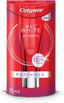 Colgate Max White Ultimate Radiance Whitening Toothpaste 75Ml | Reverses 15 Year