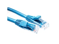 Act Blue 1.5 Meter U/Utp Cat6 Patch Cable Component Level With Rj45 Connectors. Cat6 U/Utp Component Bu 1.50M (Ik8651)