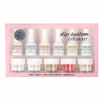 Kiara Sky Professional Nails Dip Powder System - Color Kit (5 x 28g & 6 x 15ml)