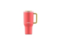 Kambukka Rio Tumbler 950Ml Pink Papaya Termomugg Med Teleskopiskt Sugrör