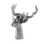 Santa Lila Dekorativ Ljusstake H14x14x7cm Silver