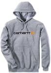 Sweat-Shirt à capuche avec logo gris granulé TM - CARHARTT - S1100074034M