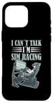 Coque pour iPhone 16 Pro Max Sim Racing Equipment Course Simulation Course en ligne