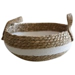 Pliable Algue Tissage Pot de Jonc de Mer Panier en Osier Plante DéCor à Jardin Panier de Rangement, m