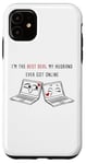 iPhone 11 Laptops in Love: Online Couples Valentine Soulmates Women's Case