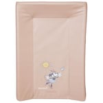 Babycalin - Matelas à langer bébé 50x70 cm Minnie Good Morning Disney Baby - Matelas à langer PVC avec appui-tête - Matelas à langer 50x70 Imperméable - Matelas à langer pour bébé 3 bords hauts