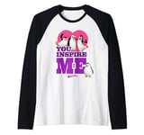 DreamWorks Madagascar Penguins Valentine’s Day Raglan Baseball Tee