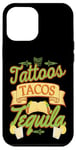 iPhone 12 Pro Max Tattoos Tacos Tequila Tex-Mex Tattooer Case