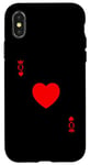 iPhone X/XS Queen Of Hearts Matching Couple Saint Valentine's Day Case